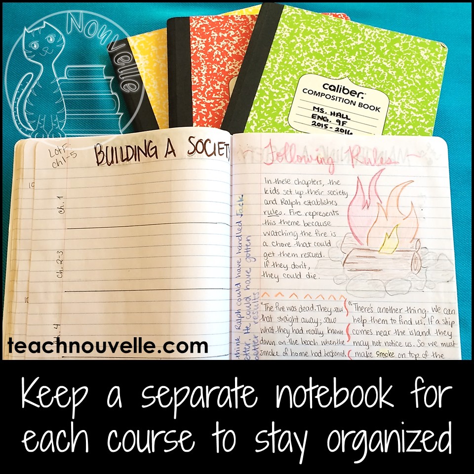 Using Interactive Notebooks to teach a class novel can be rigorous and engaging, even for middle and high school. Here are some tips and tricks for setting up your novel units. Read more at teachnouvelle.com