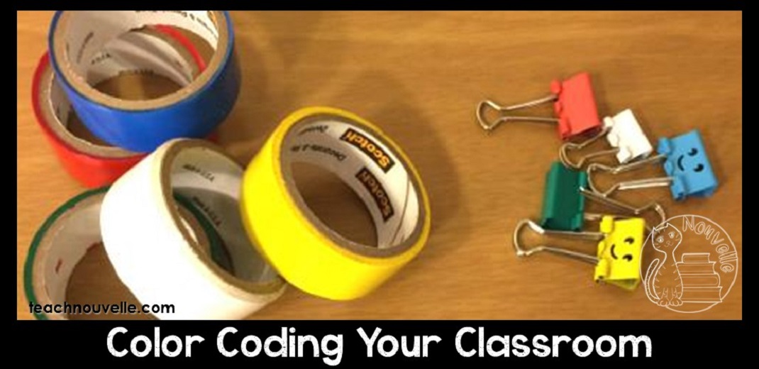 Simplify your back to school routines with color coding. This classroom management strategy will help you and your students stay organized throughout the school year. Check out more tips and resources at teachnouvelle.com.