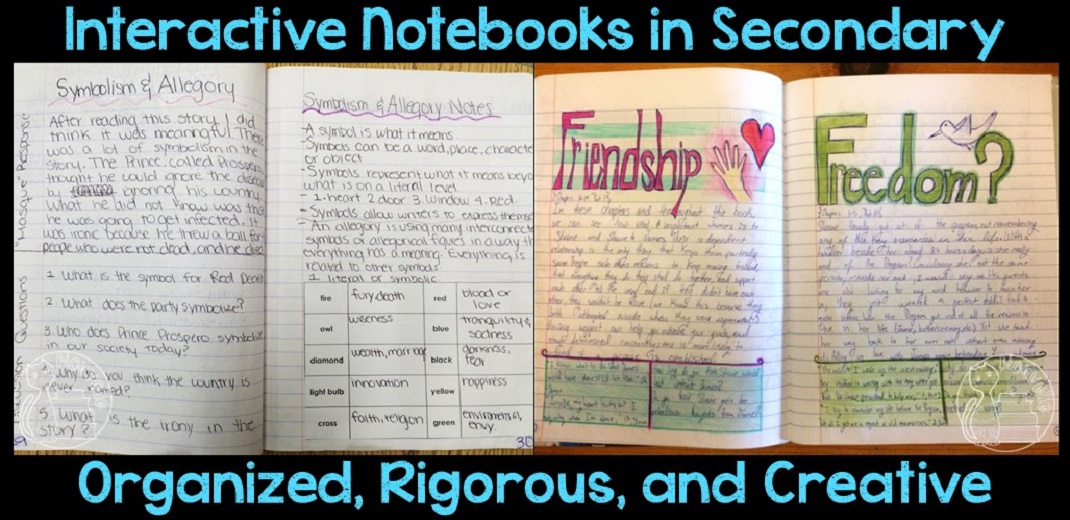 Use Interactive Notebooks in a high school setting to promote creativity, engagement, and analytical thinking. Learn about how to lay out your spreads to scaffold and maximize student output, all while maintaining an organization that helps students use their notebooks as a reference.