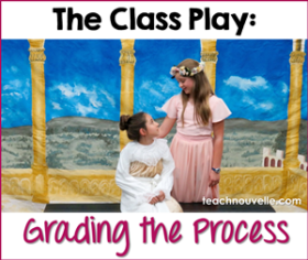 Evaluating drama can be tricky, but in the ELA classroom, it's important to still hold students accountable. Here's how I assess a variety of skills. This is a mix of objective and subjective assessments every step of the way in the process of putting together a class play. This is applicable for every drama activity in the ELA classroom.
