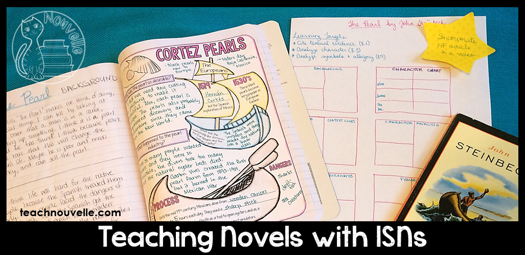 Using Interactive Notebooks to teach class novels can be rigorous and engaging, even for middle and high school. Here are some tips and tricks for setting up your novel units. Read more at teachnouvelle.com