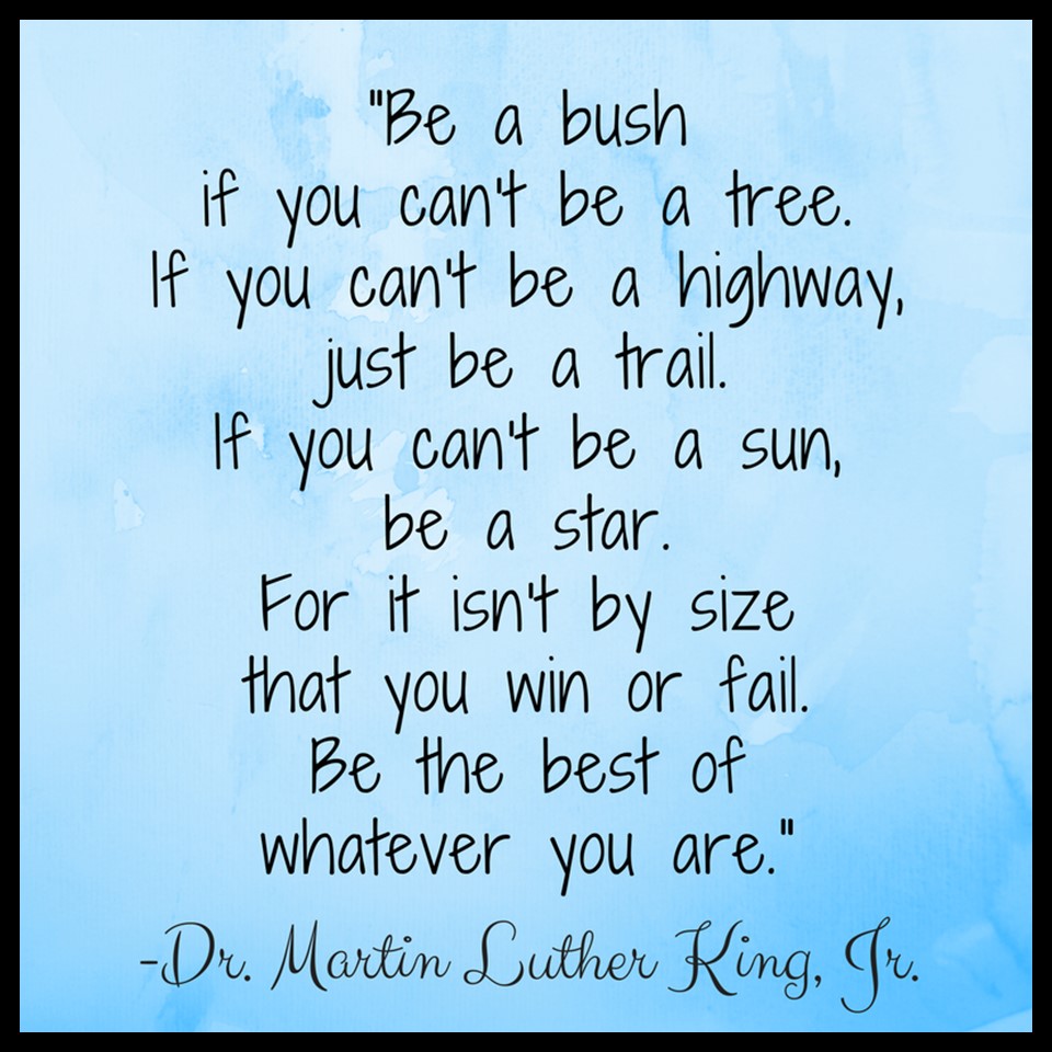 Martin Luther King, Jr., What Is Your Life's Blueprint?
