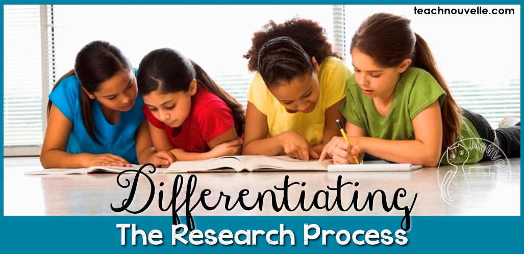 Differentiating the Research Process for all learners is important, especially in ELA. Here are some ideas for creating engaging and accessible research opportunities. More at teachnouvelle.com. Blog post.