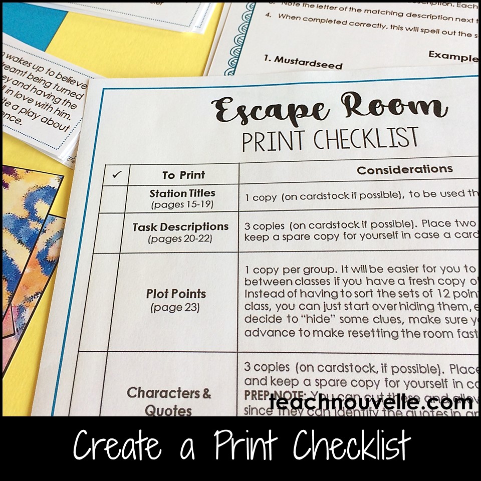 Using Escape Rooms in ELA is a great way to promote collaboration, critical thinking, and engagement. Students work together on a variety of tasks to find the necessary keys to escape. Learn more about how to develop and set up a successful escape room for your students.