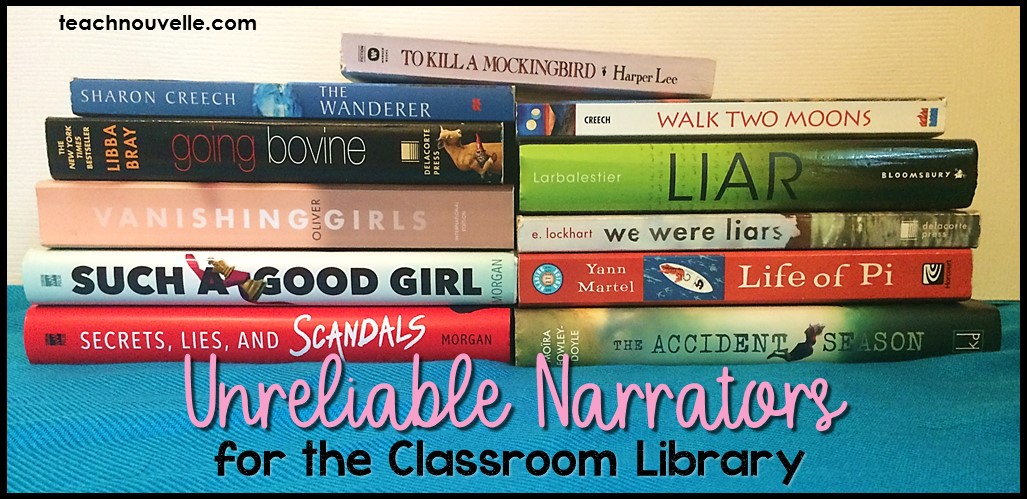 Unreliable Narrators In Ya Lit Nouvelle Ela Teaching Resources