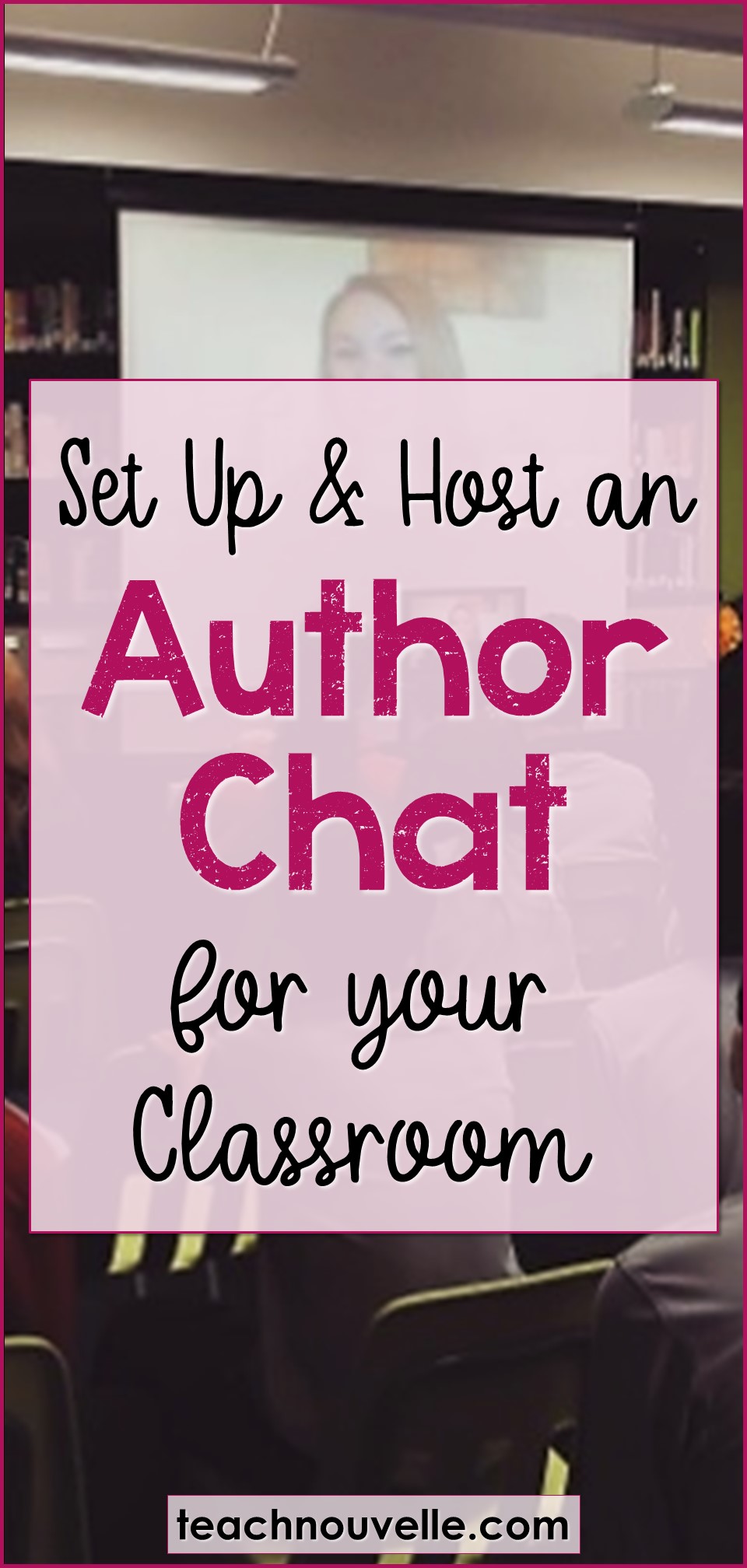 Do you want to host a classroom author chat? It’s a great way to get your students invested in reading and writing. They can see the real-world person behind the work, learn about an author’s craft, and ask their most pressing questions as a reader. (Read more at the blog)