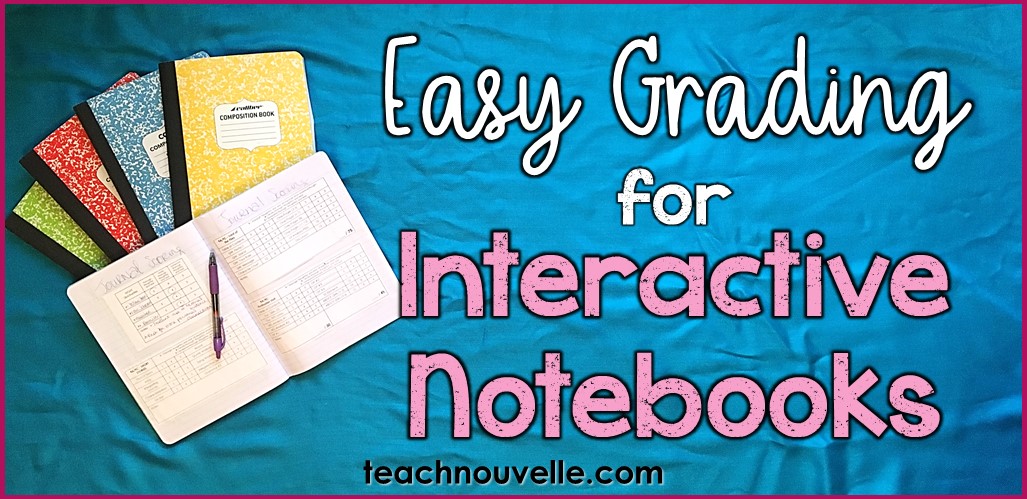 Here are three tips for grading interactive notebooks quickly and easily, even in a high school ELA classroom. This blog post contains actionable steps you can take today, along with a freebie to focus your grading. (teachnouvelle.com)