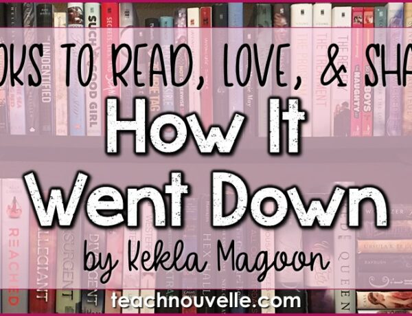 How It Went Down by Kekla Magoon is a careful, thought-provoking portrait of the aftermath of a shooting, making it a strong choice for a high school read-aloud and discussion starter. Jack Franklin, white, thinks he’s doing a good deed when he shoots and kills sixteen-year-old Tariq Johnson (black) as he leaves a convenience store. But what really happened? We find out in How It Went Down.