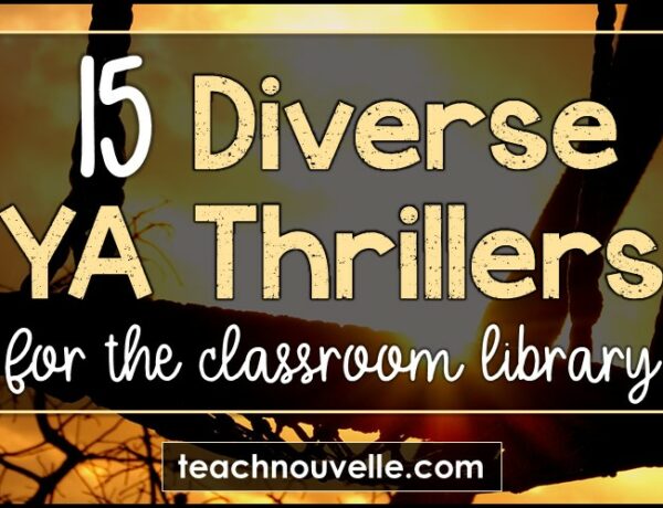 15 Diverse YA Thrillers blog post cover