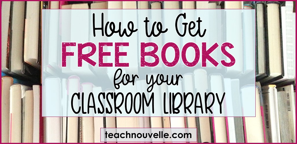 Free Books for the Classroom Library