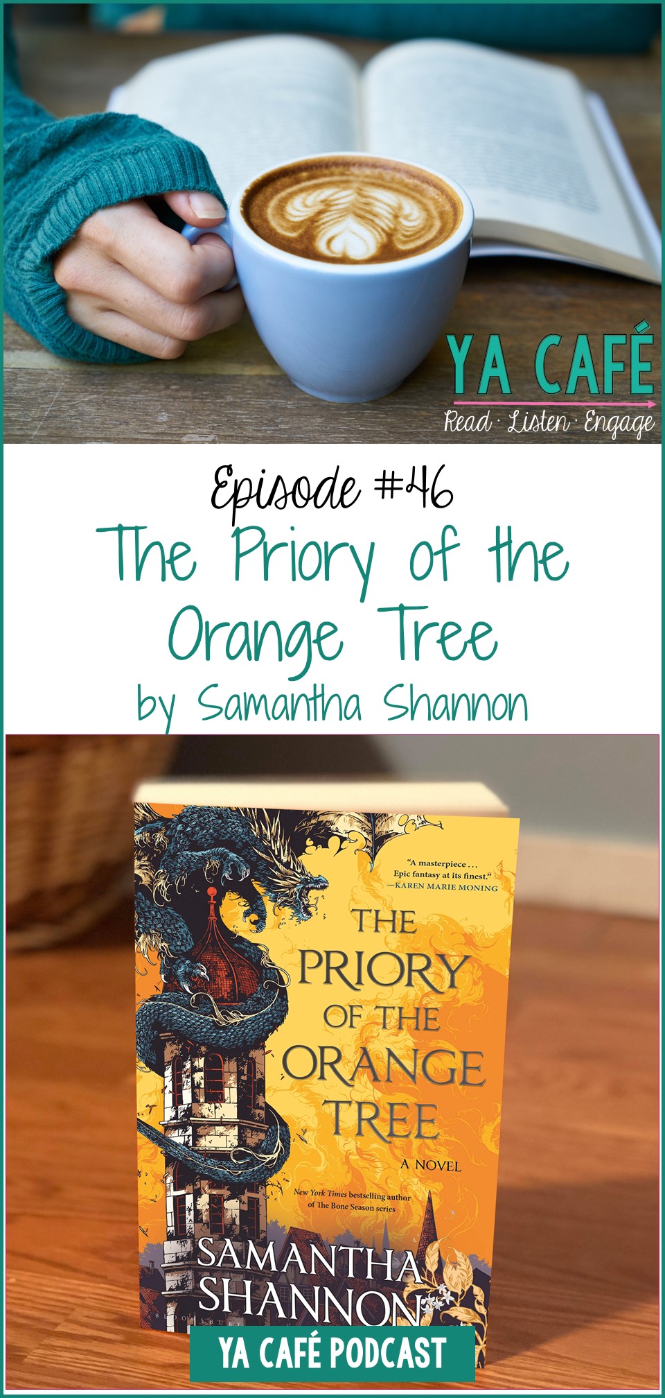 46 The Priory of the Orange Tree by Samantha Shannon feat. Somaiya Daud