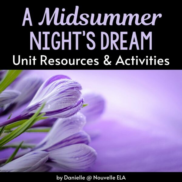 A Midsummer Nights Dream Unit Bundle new