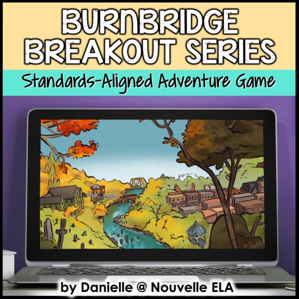 Reading intervention Burnbridge Breakout Series Cover 2023