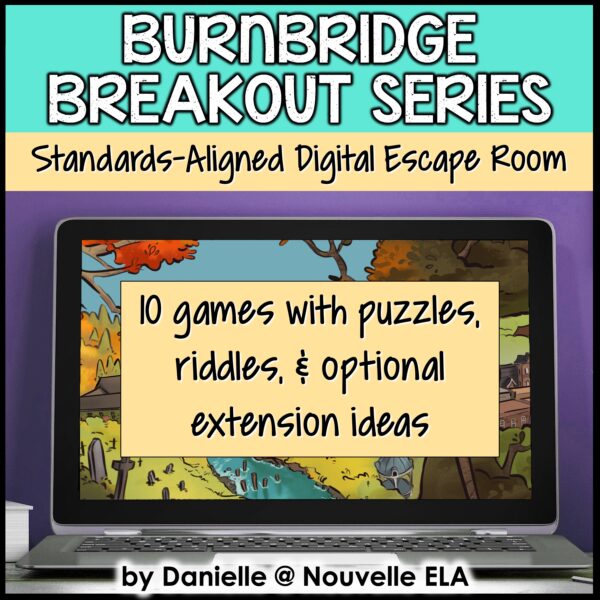Reading intervention Burnbridge Breakout Series Cover 2024