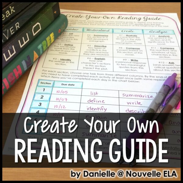 ELA - Create Your Own Escape Room Template Kit - Nouvelle ELA Teaching  Resources