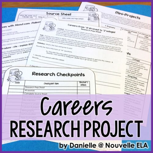 life skills career research project