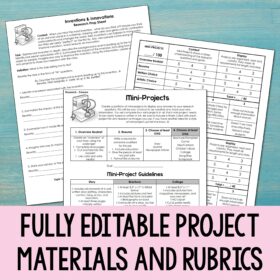 Research Project - Inventions and Innovations Packet - Image 4