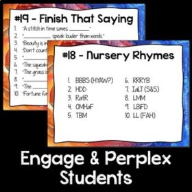 Collaborative Bell Ringers - Memorable Team Trivia and Puzzles (Mega Bundle) - Image 2