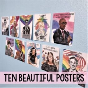 Inspiring LGBTQ Poster Set - Image 2