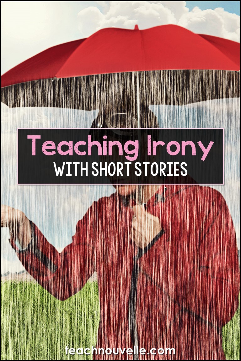 teaching irony with short stories