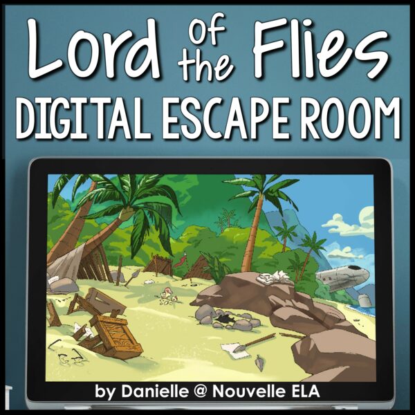 Lord of the Flies Exciting Digital Escape Room cover