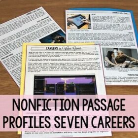Exciting nonfiction Reading Passage - Careers in Video Games - Image 4