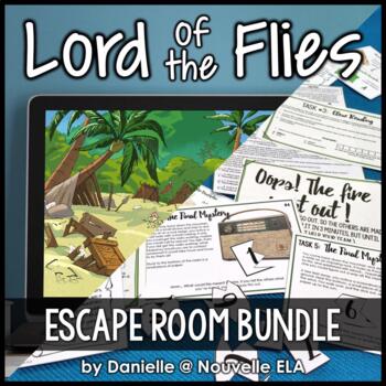 Lord of the flies escape room bundle combo cover
