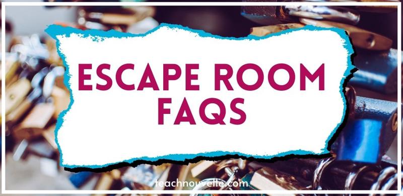 Escape room questions and answers