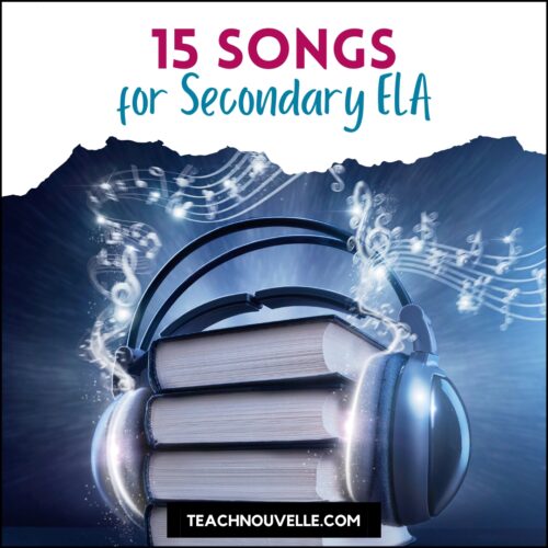 Using music in the secondary classroom is a great way to engage students, so here are some songs to use in ELA, and some ways to use them. (Blog post)