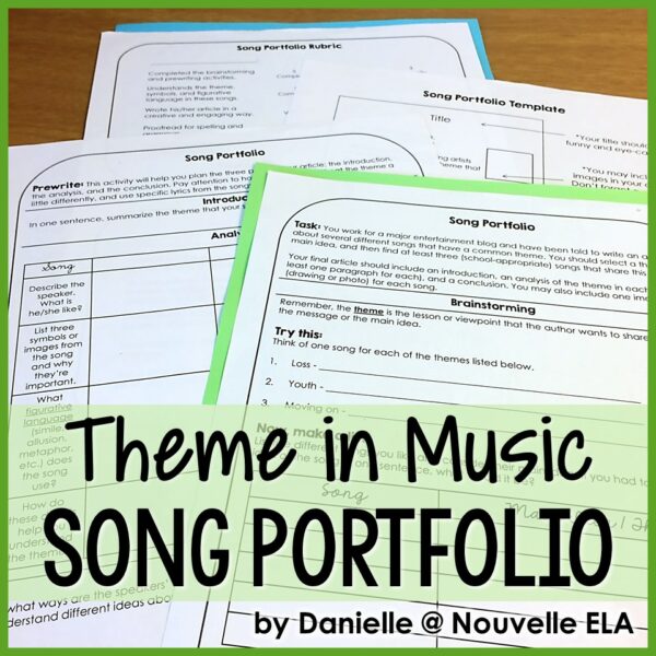 Theme in Music Song Portfolio Analysis