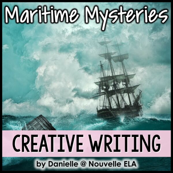 Nonfiction mysteries, creative writing with a ship in a cloudy storm