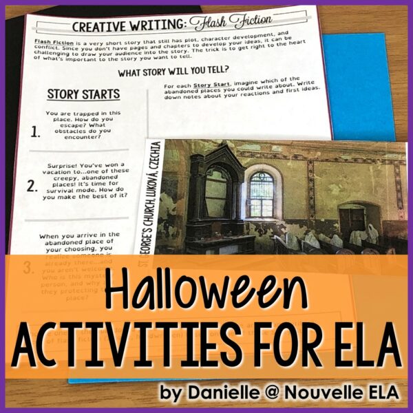 Halloween Activities for Secondary ELA