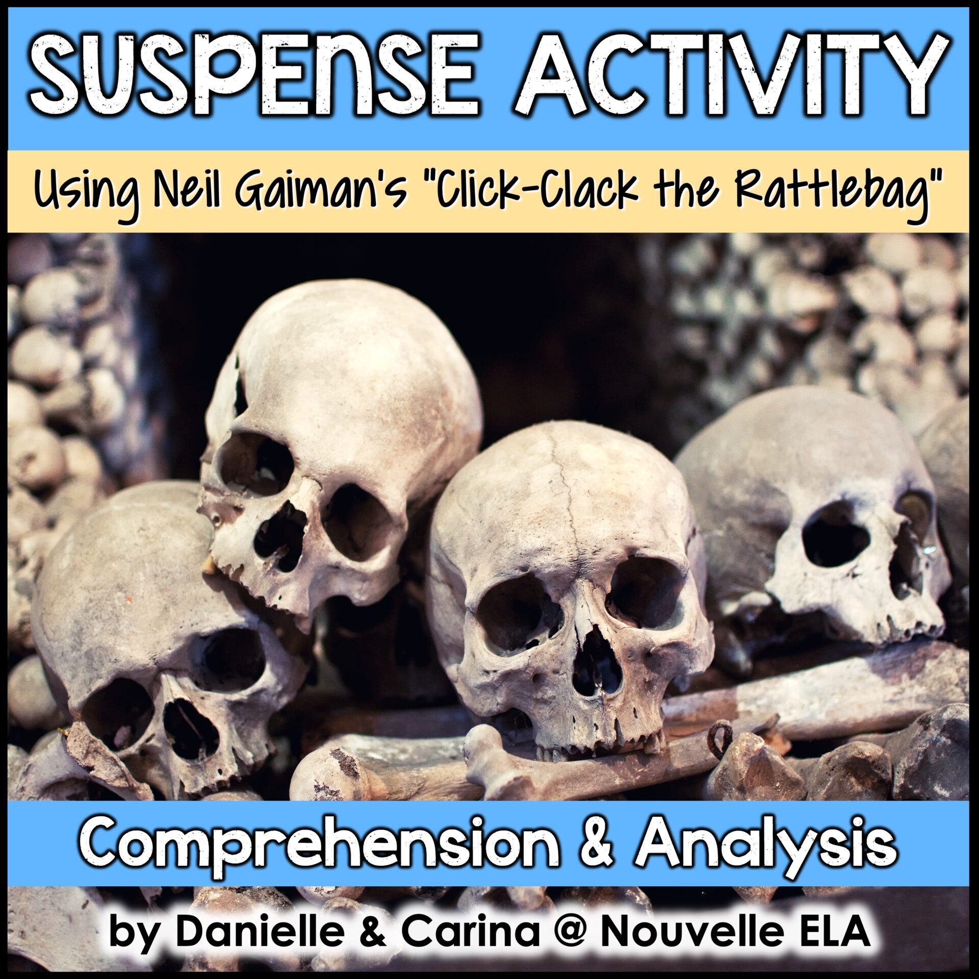 Highly Effective Suspense Analysis Activity Using Short Story Click   Suspense Activity By Neil Gaiman Cover 1920x1920 