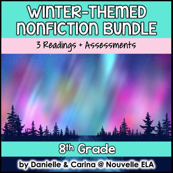 Winter Themed Nonfiction Reading Bundle Cover